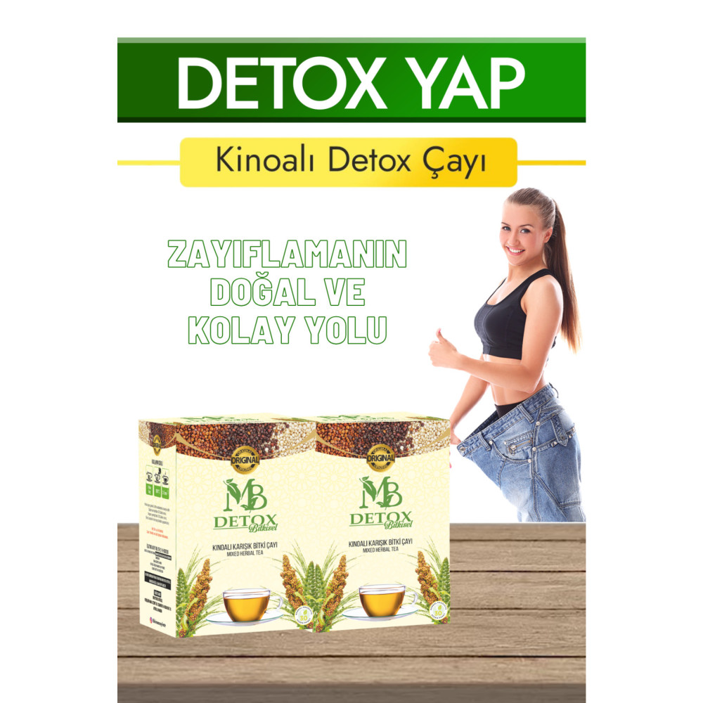 MBDETOX Kilo Vermeye Yardımcı Detox&zayıflama Destekleyici Bitki Çayı 2 Li Set Çay Fiyatı