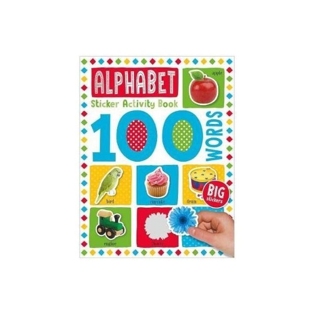 Mbı - 100 Words Alphabet Sticker Activity Book - Make Believe Ideas Okul Öncesi Eğitici & Öğretici Kitaplar Fiyatı
