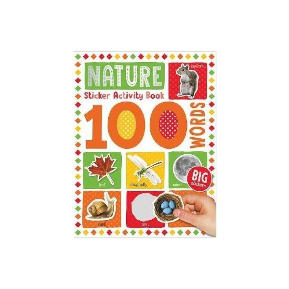 Mbı - 100 Words Nature Sticker Activity Book - Make Believe Ideas Okul Öncesi Eğitici & Öğretici Kitaplar Fiyatı