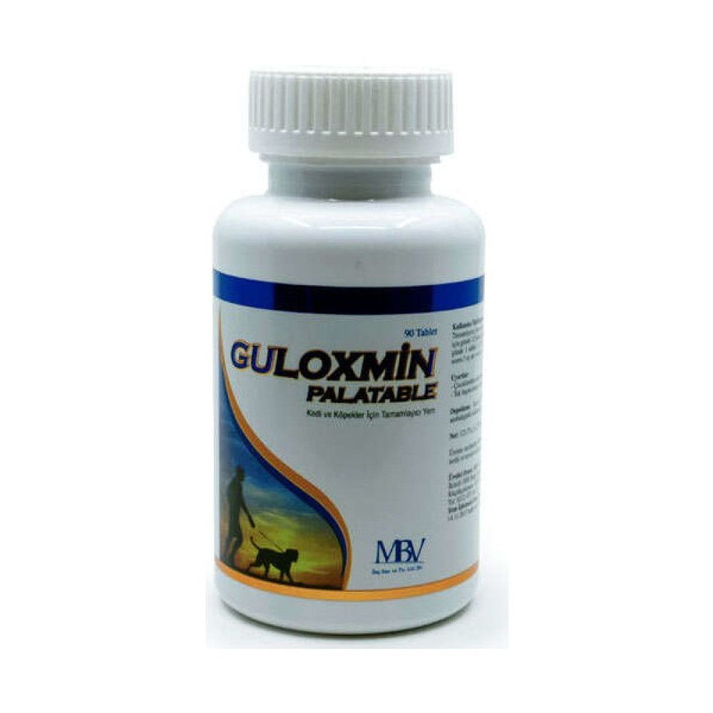 Mbv Guloxmin Palatable Eklem Sağlığı Kedi ve Köpek Tableti 90 Tablet Evcil Hayvan Ürünleri Fiyatı