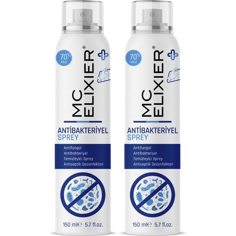 Mc Elixier Antibakteriyel Sprey 150 ml 2'li Diğer Fiyatı