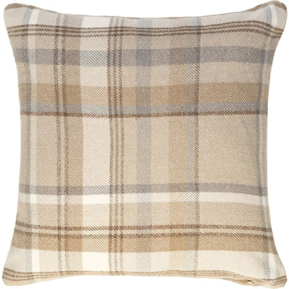 McAlister Textiles Angus Tartan Yastık KılıfıBej Geometrik Desenli Dokuma Kumaş Dekoratif Kırlent 50 X 30 cm Kırlent / Mobilya Yastığı Fiyatı