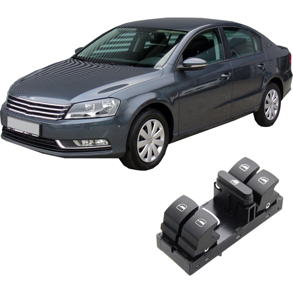 Mcar Volkswagen Passat B6 -B7 Sol Dörtlü Cam Düğmesi Krom 2006--2014 SSD / Solid State Drive Fiyatı