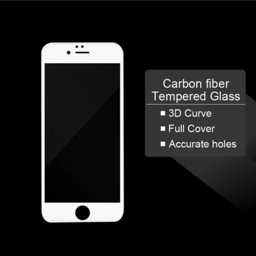 MCasering Iphone 8 Plus Beyaz Mat Hayalet Tam Kaplayan Uyumlu Kırılmaz Cam Cep Telefonu Ekran Koruyucusu Fiyatı