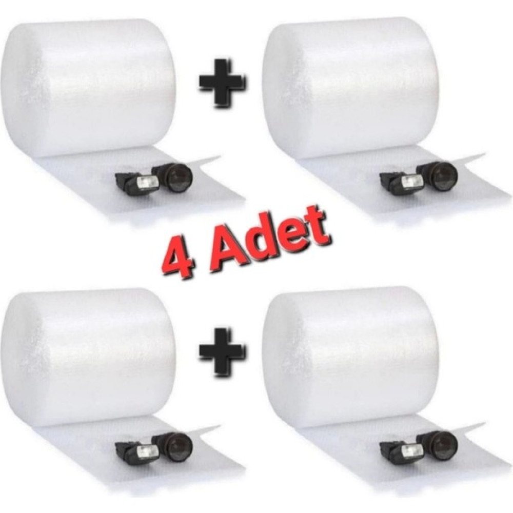 Mçb Group 4 Adet Balonlu Naylon 30CM x 10M Ambalaj Naylonu Patpat Pıt Pıt 40 gr - Şeffaf Nalburiye & Hırdavat Fiyatı