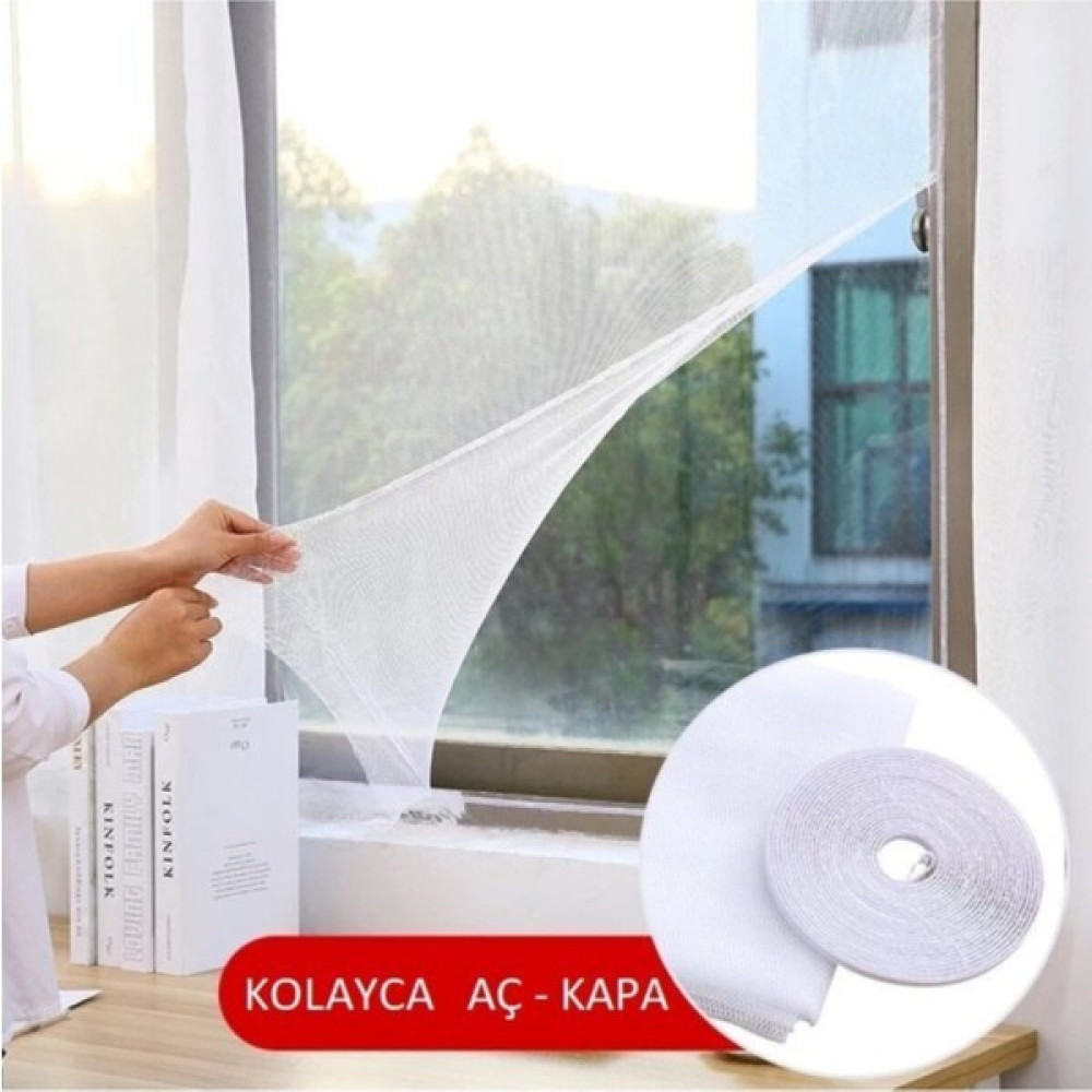 Mcblue 2 Adet Sineklik Yıkanabilir Pencere Sinekliği Cırt Bantlı Yapışkanlı 130CM x 150CM Bahçe Dekorasyon & Düzenleme Fiyatı