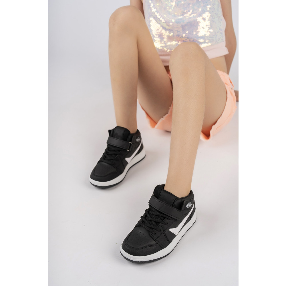 McDark Çocuk Siyah Beyaz Bilekli Sneakers 35 Beden Spor Ayakkabı Fiyatı