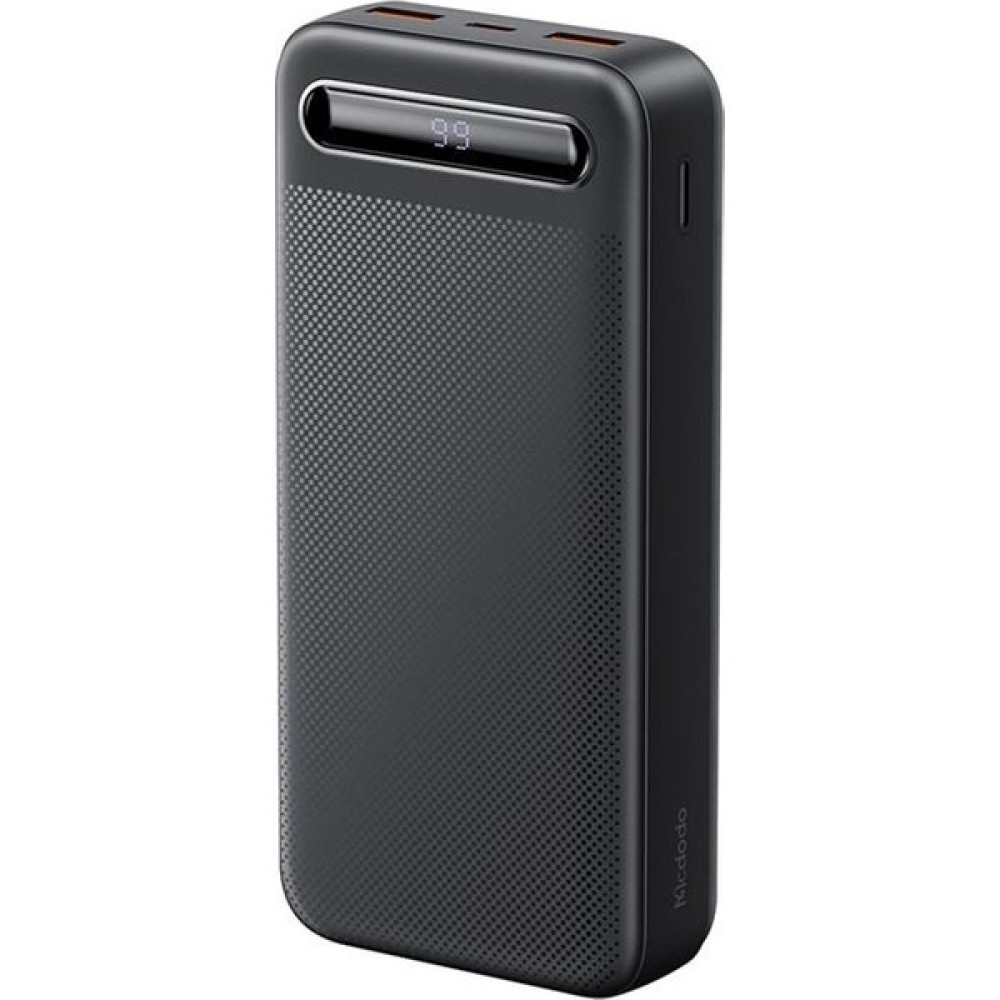 Mcdodo 30000MAH LED Ekranlı Powerbank MC-4442 Siyah 10.5W Taşınabilir Şarj Cihazı - Powerbank Fiyatı