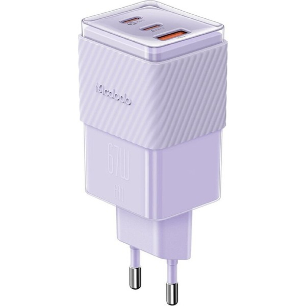 Mcdodo CH-1502 67W Gan Mini Yüksek Hızlı Şarj Aleti Adaptörü (2xtype-C 1xusb) Cep Telefonu Şarj Cihazı Fiyatı