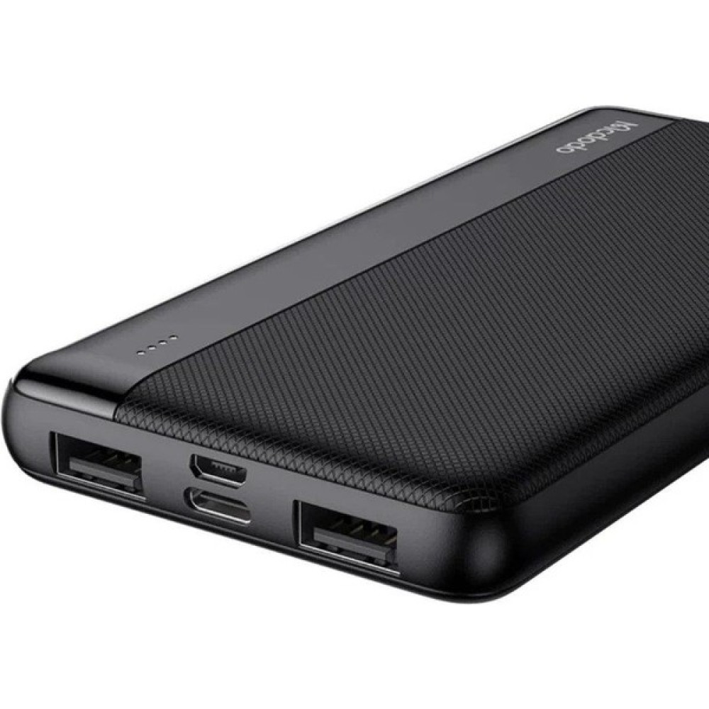 Mcdodo MC-1360 10000MAH LED Göstergeli Powerbank - Siyah Taşınabilir Şarj Cihazı - Powerbank Fiyatı
