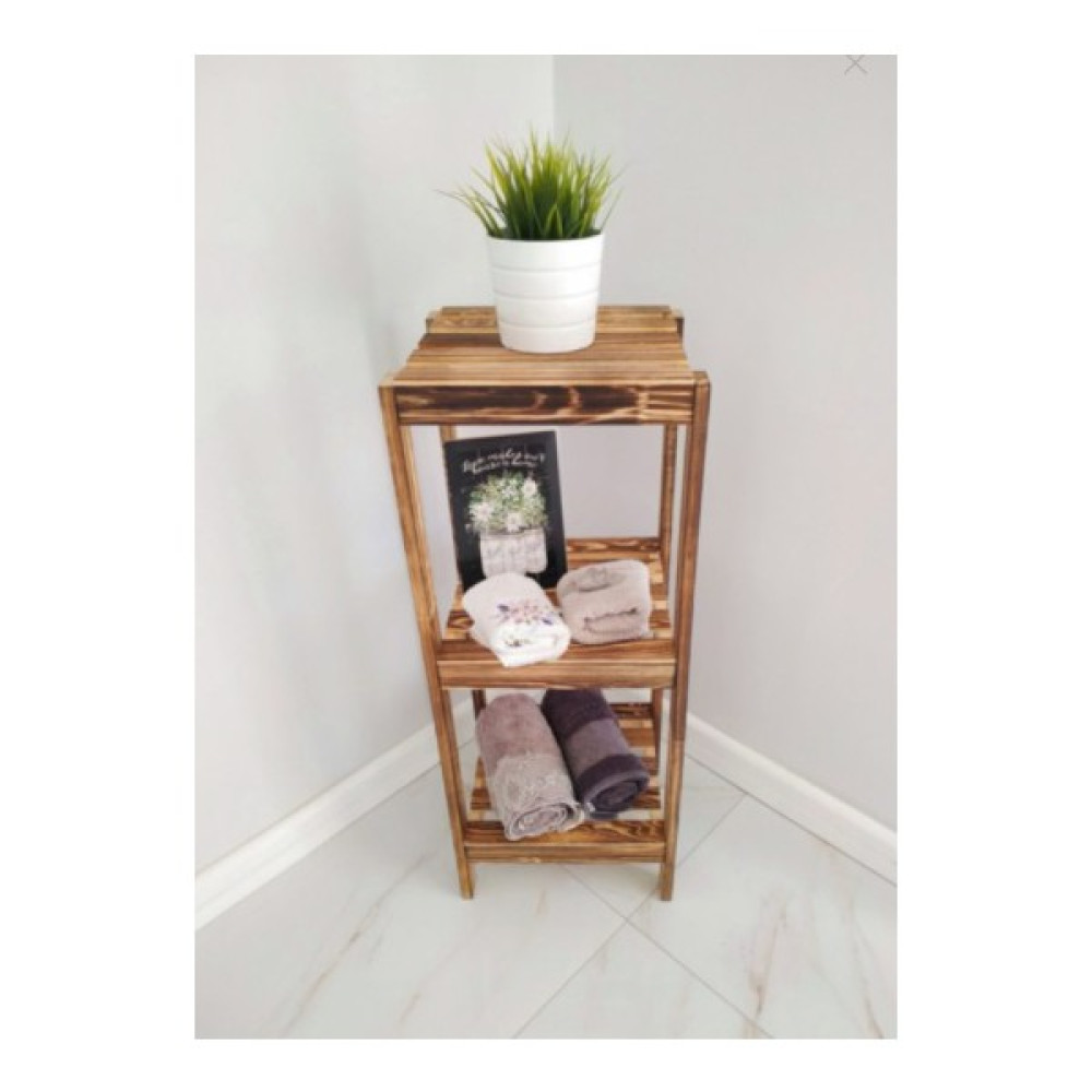Mch Ahşap 3 Katlı Raf Banyo Düzenleyici Banyo Dolabı / Mobilyası Fiyatı