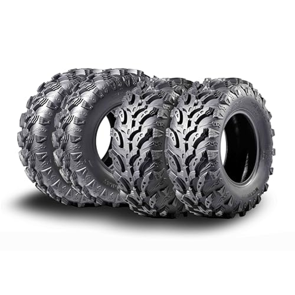 MCKINLEY UTV ATV Tires 25X8-12 & 25X10-12 6-Ply Full Set Super Mud All Terrain X611 Tires Fiyatı