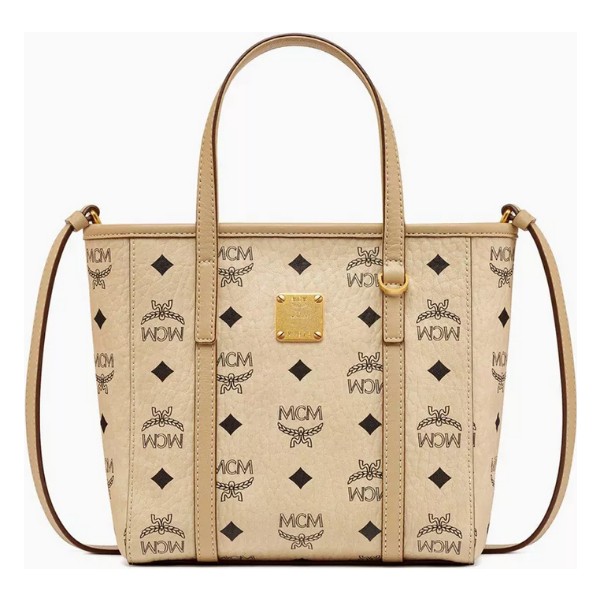 Mcm Mini Toni Tote Çanta, Nappa Deri & Kanvas Shopper Kanvas Tablo Fiyatı