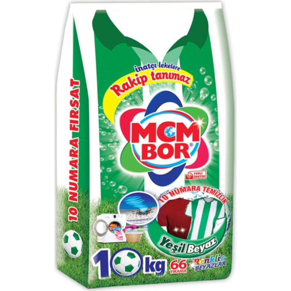 Mcmbor Matik Renkliler & Beyazlar 10 kg Çamaşır Deterjanı Fiyatı