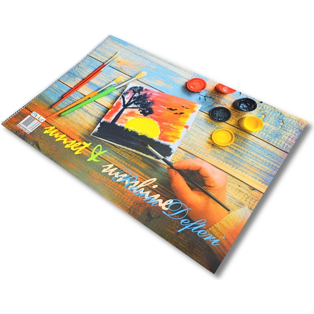 Mcolor 35X50 15 Yaprak Karton Kapak Spiralli Resim Defteri (1 Adet) Defter & Kağıt Ürünleri Fiyatı