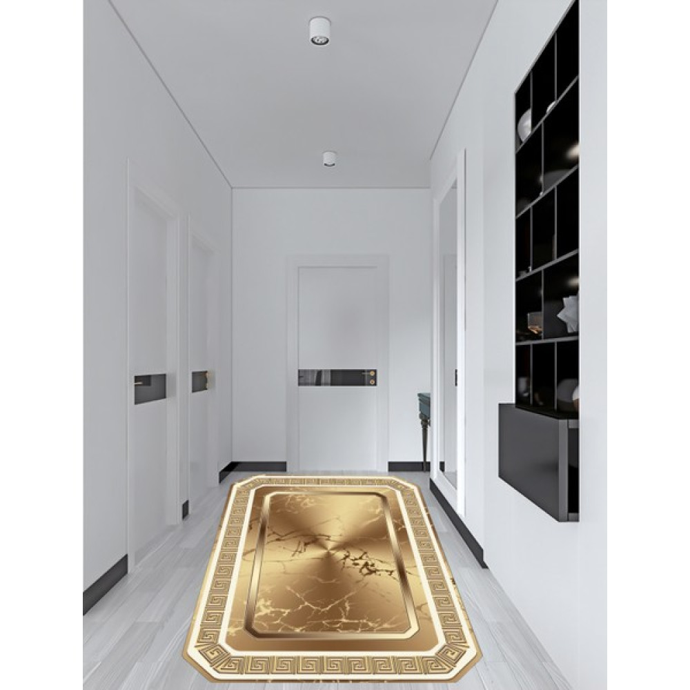 Md-Life Home Dijital Baskılı Kaymaz Taban Dekoratif Halı MD5189 - 50 x 80 cm - Renkli Salon Halısı Fiyatı