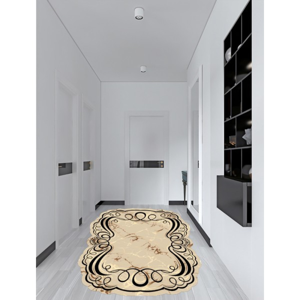 Md-Life Home Dijital Baskılı Kaymaz Taban Dekoratif Halı MD5197 - 50 x 80 cm - Renkli Salon Halısı Fiyatı