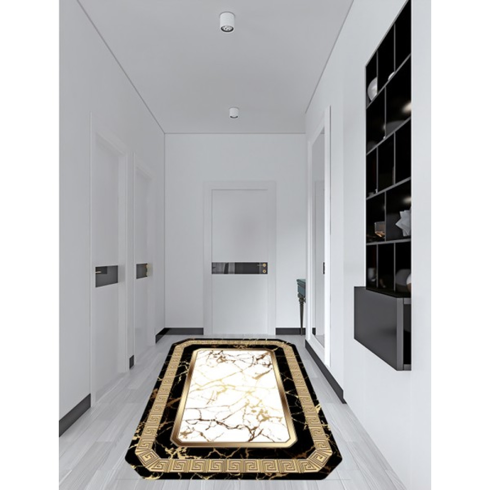 Md-Life Home Dijital Baskılı Kaymaz Taban Dekoratif Halı MD5203 - 50 x 80 cm - Renkli Salon Halısı Fiyatı