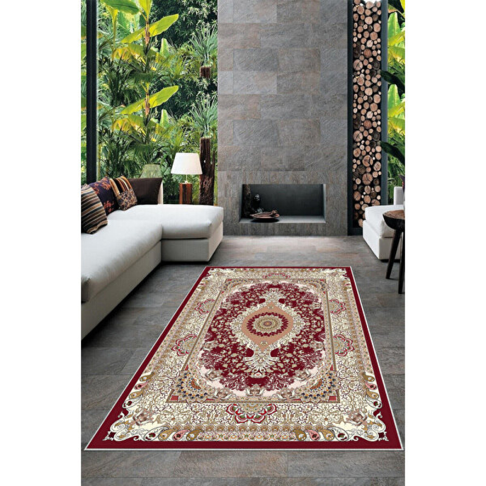 Md-Life Home Dijital Baskılı Kaymaz Taban Salon Halısı ve Yolluk - Renkli - 80 x 200 cm Yolluk Fiyatı