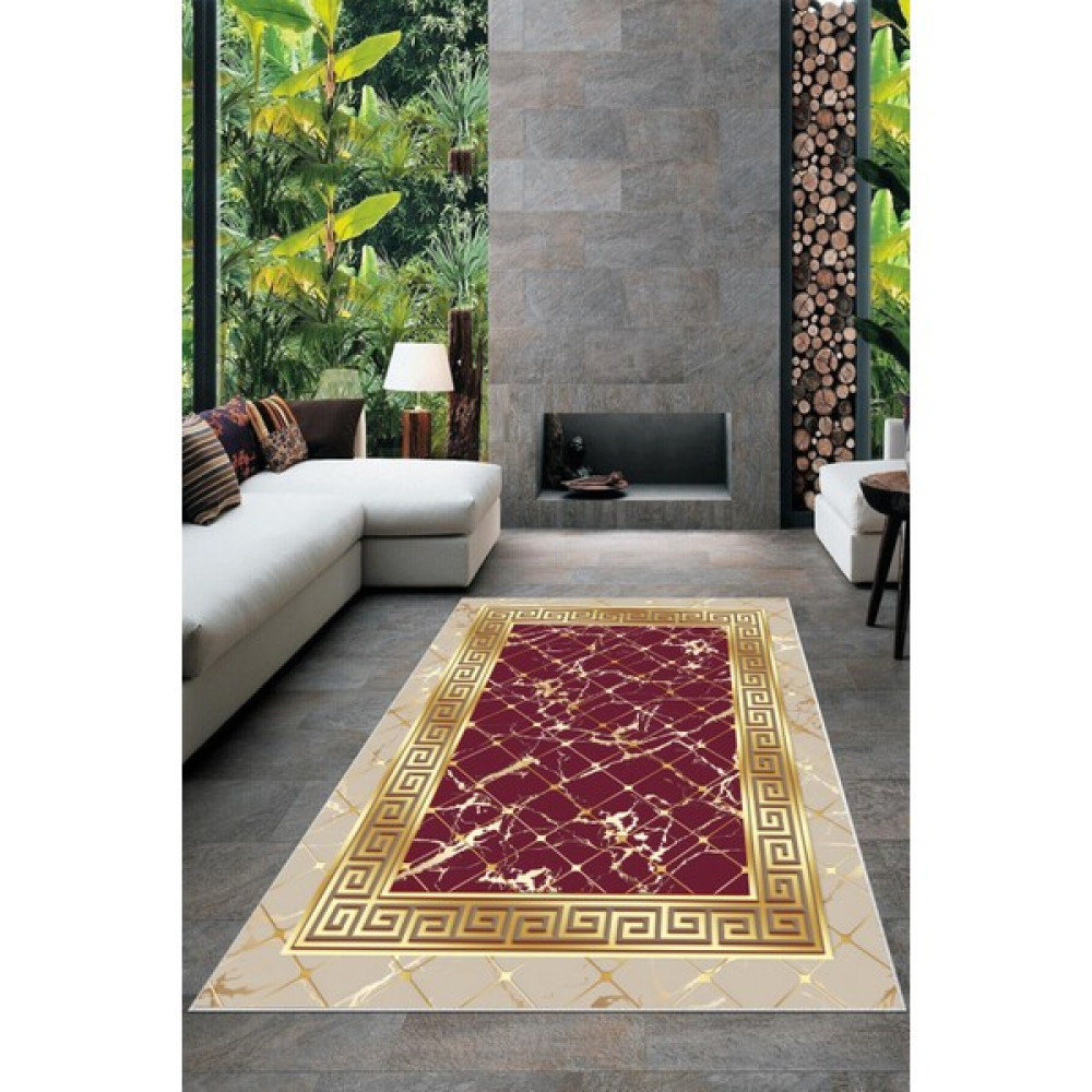 MD-Life Home Dijital Baskılı Yıkanabilir Kaymaz Taban Salon Halısı ve Yolluk - Renkli - 50 x 80 cm Salon Halısı Fiyatı