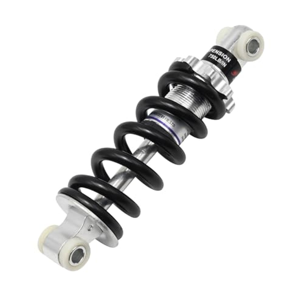 MDEOOSKY 160mm 750lb Rear Shock Absorbe Rear Shock Suspension Spring with Screws for Bicycle Gas Scooter Electric Bike Replacement for Minimoto Dirt Bike 47cc 54cc ATV Quad Mini Pocket Bike