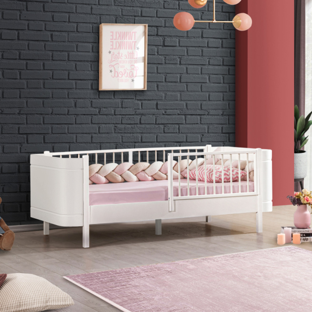 Mdf Karyola, Lidya Montessori Yatak - Beyaz 90X190 Cm Kanepe & Çekyat Fiyatı