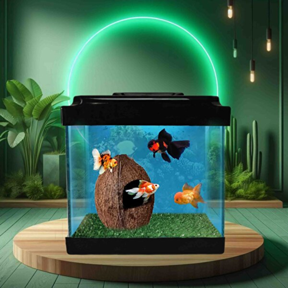 Mdizmir Akvaryum Md Petshop Küçük Akvaryum Mini Akvaryum 20 cm 5 Lt Karışık Renklerde Gönderilmektedir. - Model 3 Evcil Hayvan Ürünleri Fiyatı