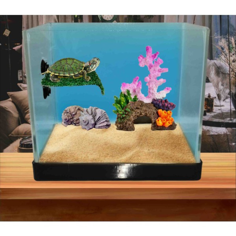Mdizmir Kaplumbaga Habitatı 20*20*15 Fon Hediye Mdizmir Petshop - Pembe Habitat Evcil Hayvan Ürünleri Fiyatı