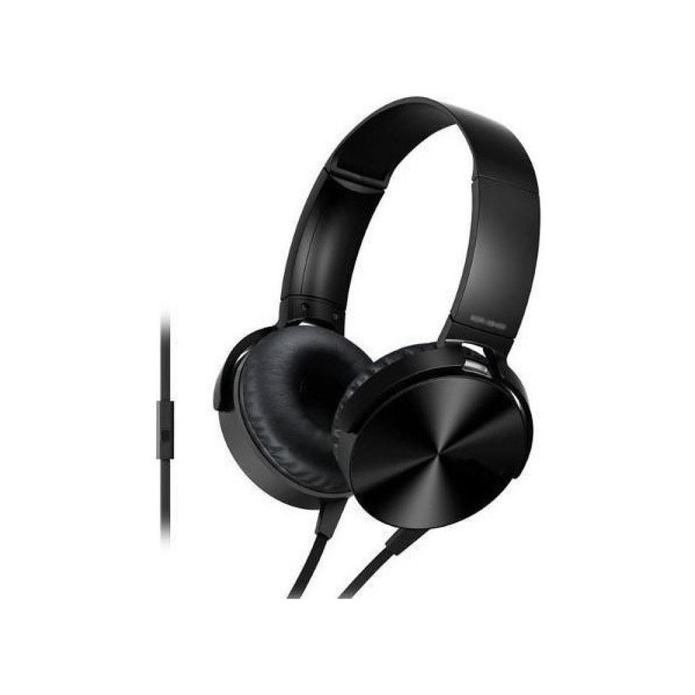 MDR-XB450AP Extra Bass Mikrofonlu Kulaklık - Siyah Kulak Üstü Kulaklık Fiyatı