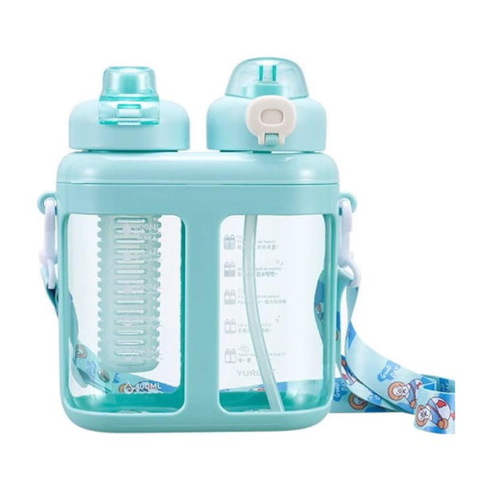 Mdsj 1600ML Çift Içki Çift Depo Su Bardağı (Yurt Dışından) - Yeşil - 1 Adet Suluk Fiyatı