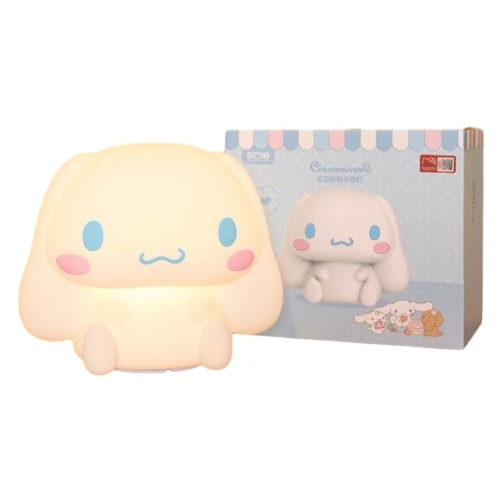 Mdsj Cinnamoroll Yumuşak Işıklı Üç Renkli Pat Gece Lambası (Yurt Dışından) - Beyaz Gece Lambası Fiyatı