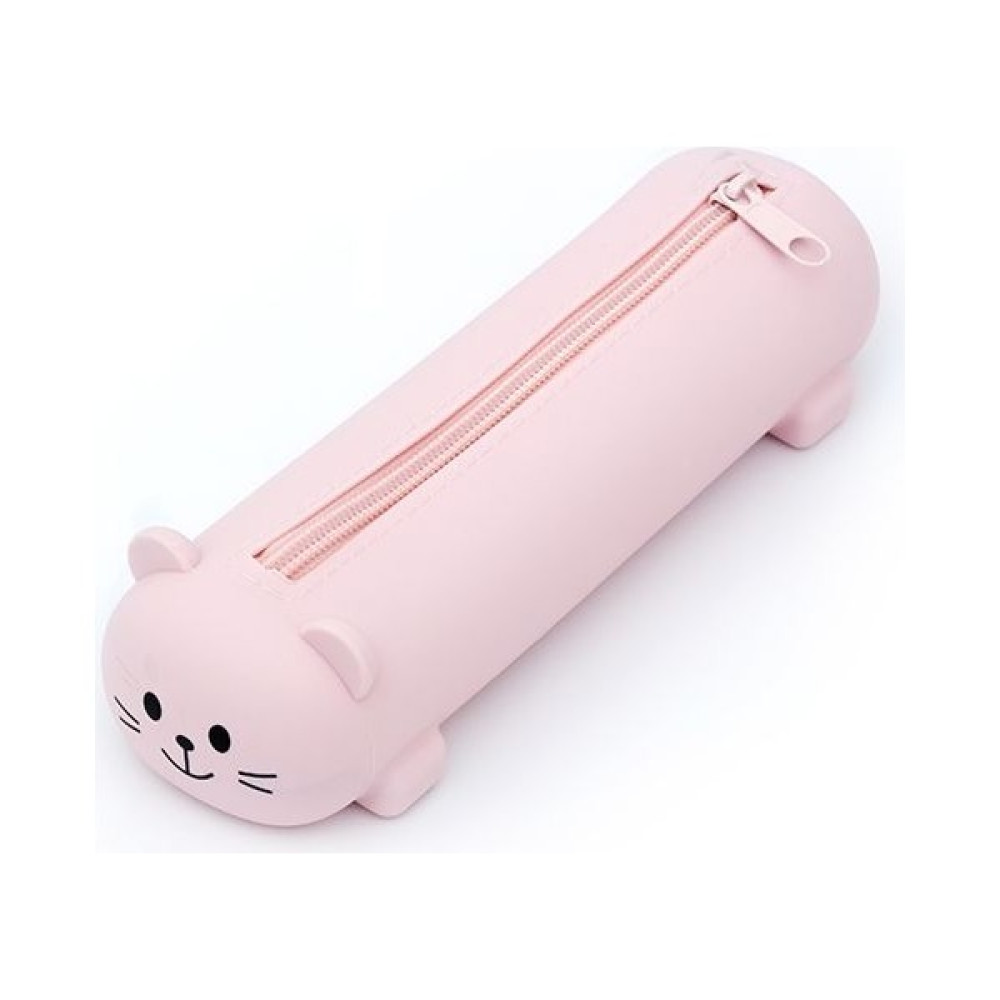 MDSJ Danew Sevimli Kedi Su Geçirmez Silikon Kalem Kutusu (Yurt Dışından) - Pembe - 20×7×5cm Evcil Hayvan Ürünleri Fiyatı