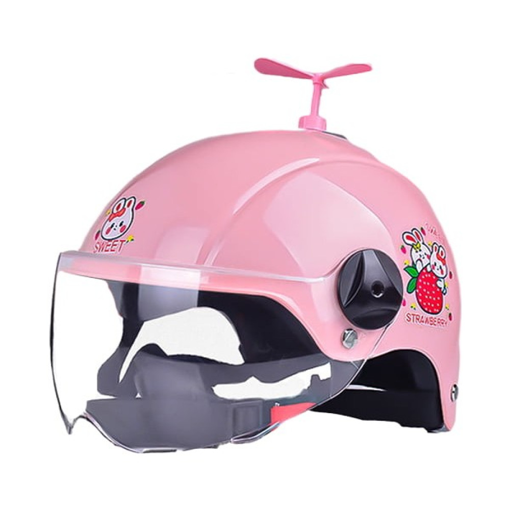 Mdsj Uçan Çilek Tavşan 3c Çocuk Motosiklet Kaskı (Yurt Dışından) - Standart - Pembe Motorsiklet Kaskları Fiyatı