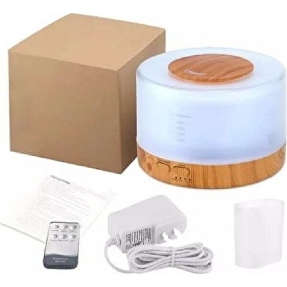 ME Aromaterapi Makinesi Uzaktan Kumandalı Ultrasonik Hava Nemlendirici Renkli 550 ml (Yurt Dışından) - Beyaz Bebek Güvenlik Fiyatı