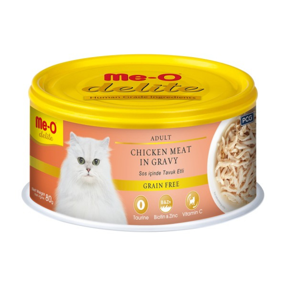 Me-O Chicken Meat In Gravy ( Sos Içinde Tahılsız Tavuk Etli) Evcil Hayvan Ürünleri Fiyatı