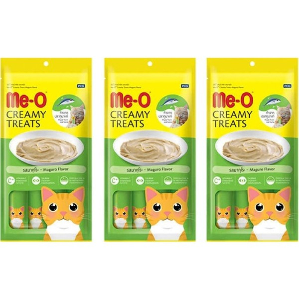 Me-O Creamy Treats Mavi Yüzgeçli Orkinos Balıklı Sıvı Kedi Ödül Maması (4 x 15 Gr) 3 Adet Evcil Hayvan Ürünleri Fiyatı