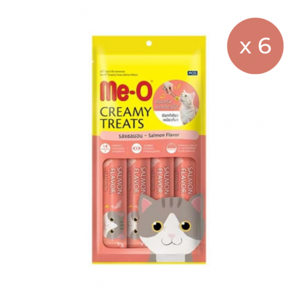 Me-O Creamy Treats Somonlu Krem Kedi Ödül Maması 4 X 15 G 6Lı Paket Evcil Hayvan Ürünleri Fiyatı