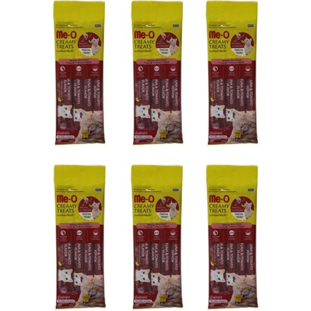 Me-O Creamy Treats Ton Balıklı ve Domatesli Kedi Ödül Maması 4 x 15 gr 6 Adet Evcil Hayvan Ürünleri Fiyatı