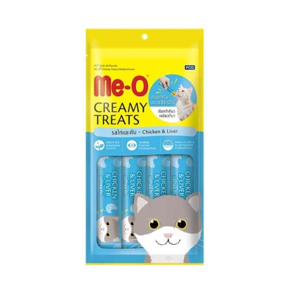 me-o Meo Tavuklu Ve Ciğerli Krema Kedi Ödülü 4x15 Gr Evcil Hayvan Ürünleri Fiyatı