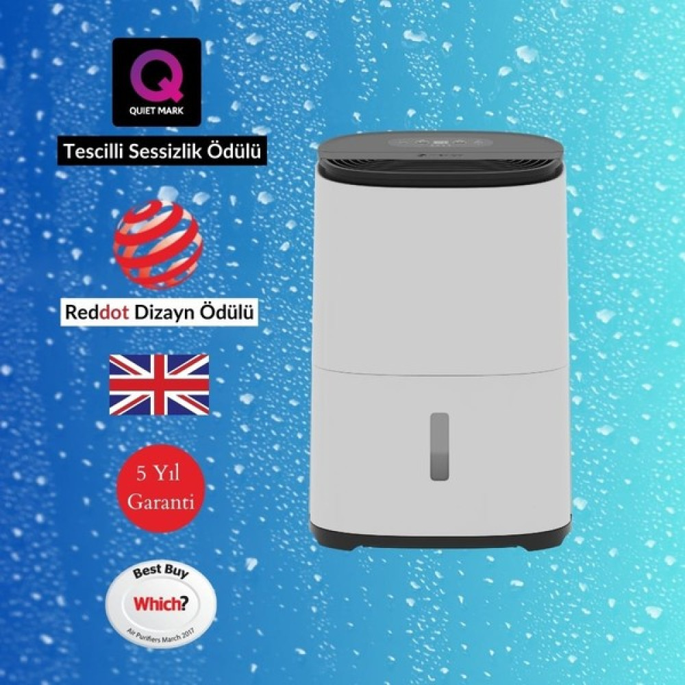 MeacoDry Arete One 25L Nem Alma ve Hava Temizleme Cihazı - Beyaz Hava Temizleme - Nemlendirme Cihazları Fiyatı