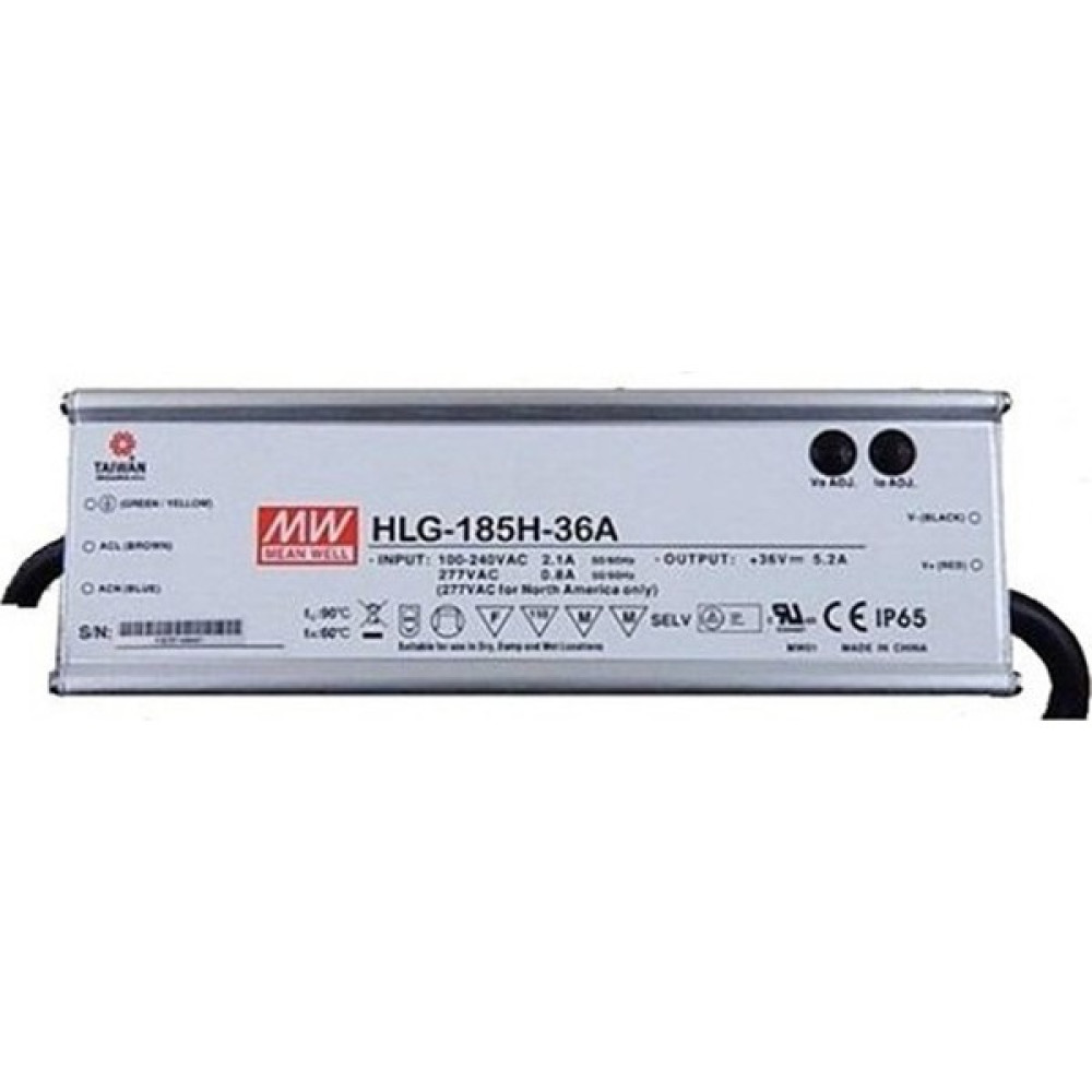 Mean Well HLG-185H-36A 187.2W 36V 5.2A LED Sürücü - Yok Oto Boyaları Fiyatı