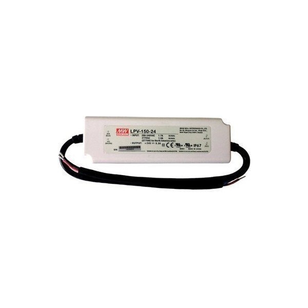 Mean Well LPV-150-24 24VDC 6.3AMP IP67 Güç Kaynağı Power Supply Fiyatı