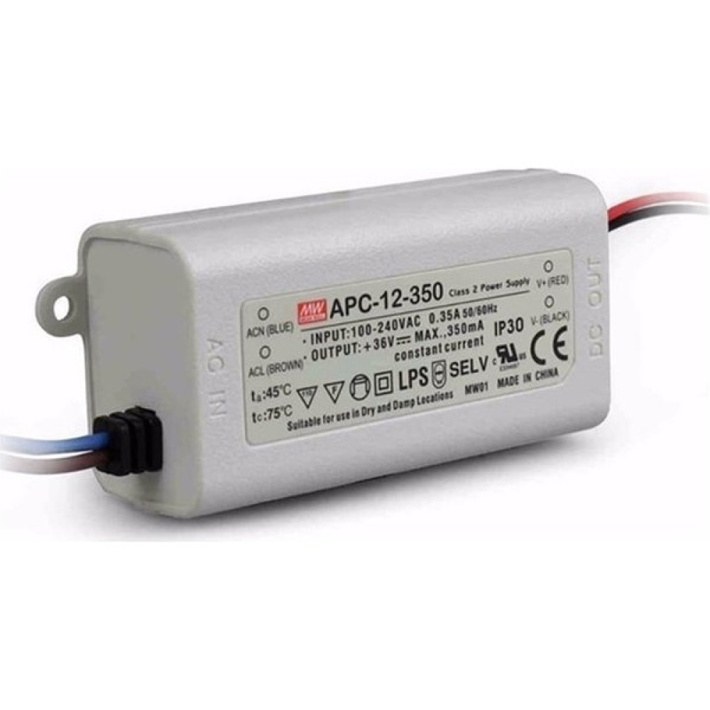 MEANWELL APC-12-350 9~36VDC 350MA IP30 Meanwell Güç Kaynağı Power Supply Fiyatı