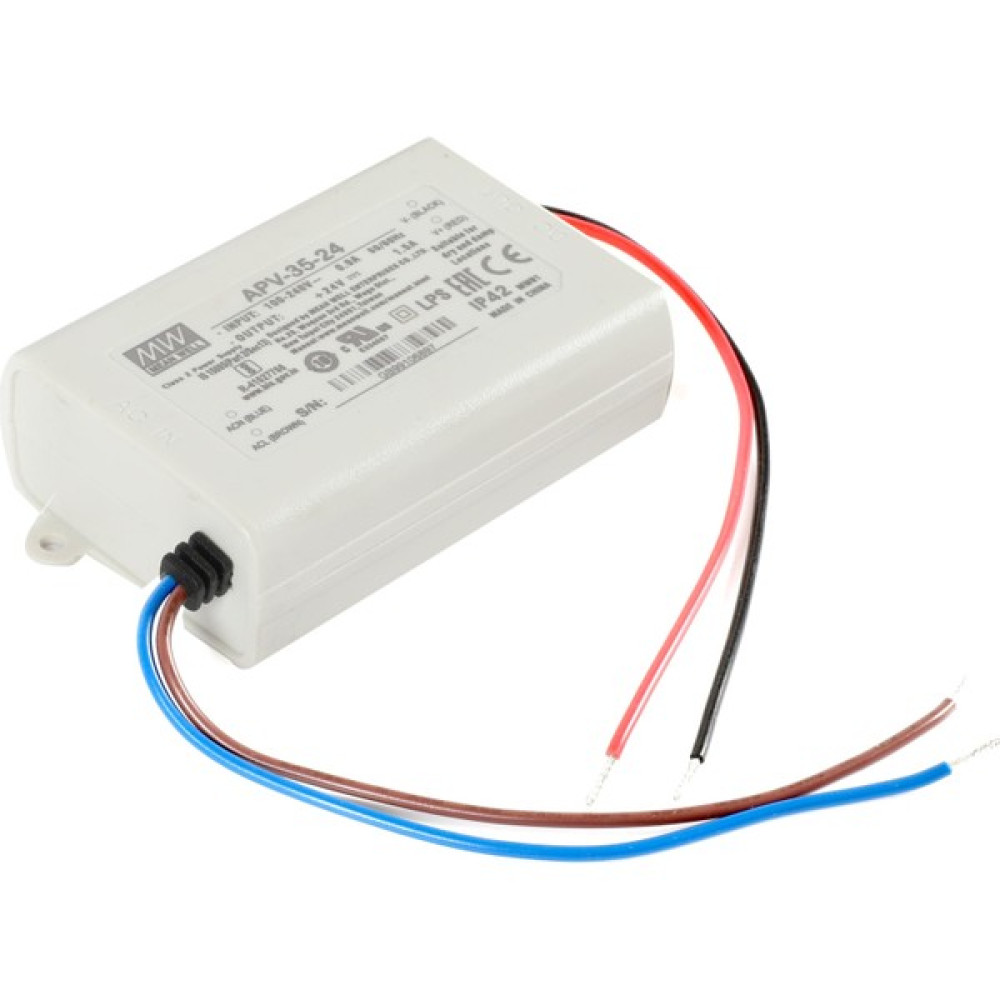 MEANWELL Güç Kaynağı Meanwell Dış Mekan IP67 Plastik Kasa 24 V 1.5 A 36 W Apv - 36 - 24 Elektrikli El Aletleri Fiyatı