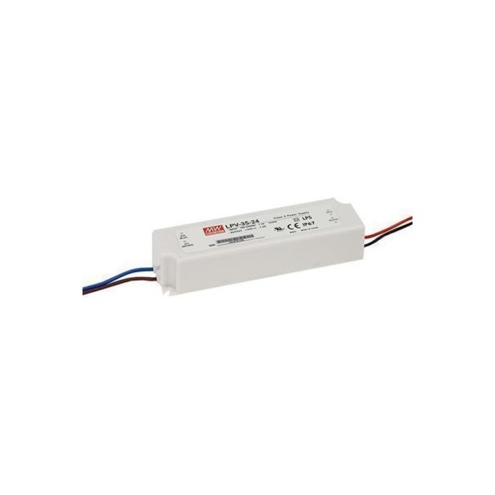 MEANWELL Lpv-35-24 24VDC 1.5AMP IP67 Meanwell Güç Kaynağı Power Supply Fiyatı