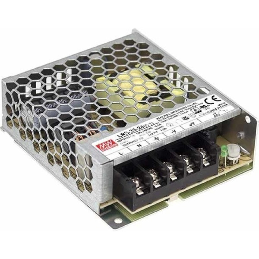 MEANWELL LRS-035-24 24VDC 1.5AMP Meanwell Güç Kaynağı Power Supply Fiyatı