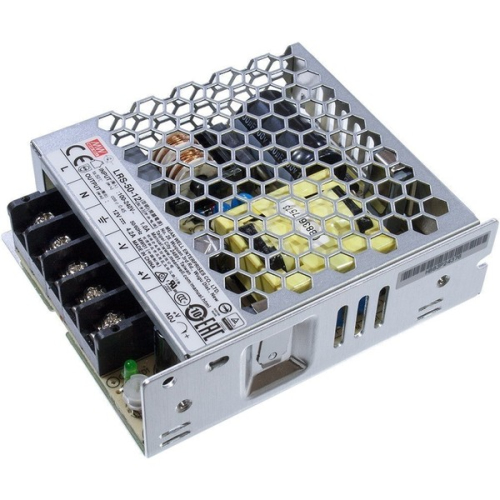 MEANWELL LRS-050-12 12VDC 4.2AMP Meanwell Güç Kaynağı Power Supply Fiyatı