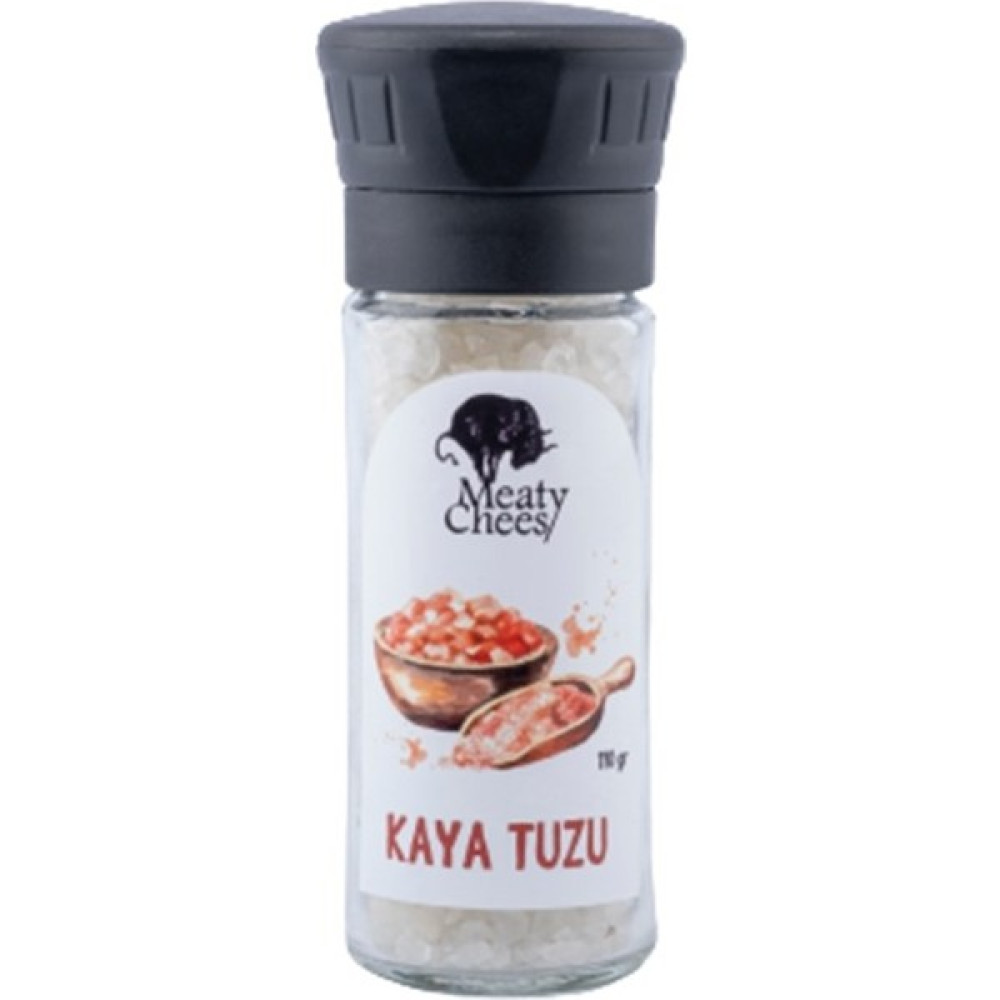 Meaty & Cheesy Kaya Tuzu (Seramik Öğütücülü) (Cam Şişe) - 110 gr Oto Boyaları Fiyatı