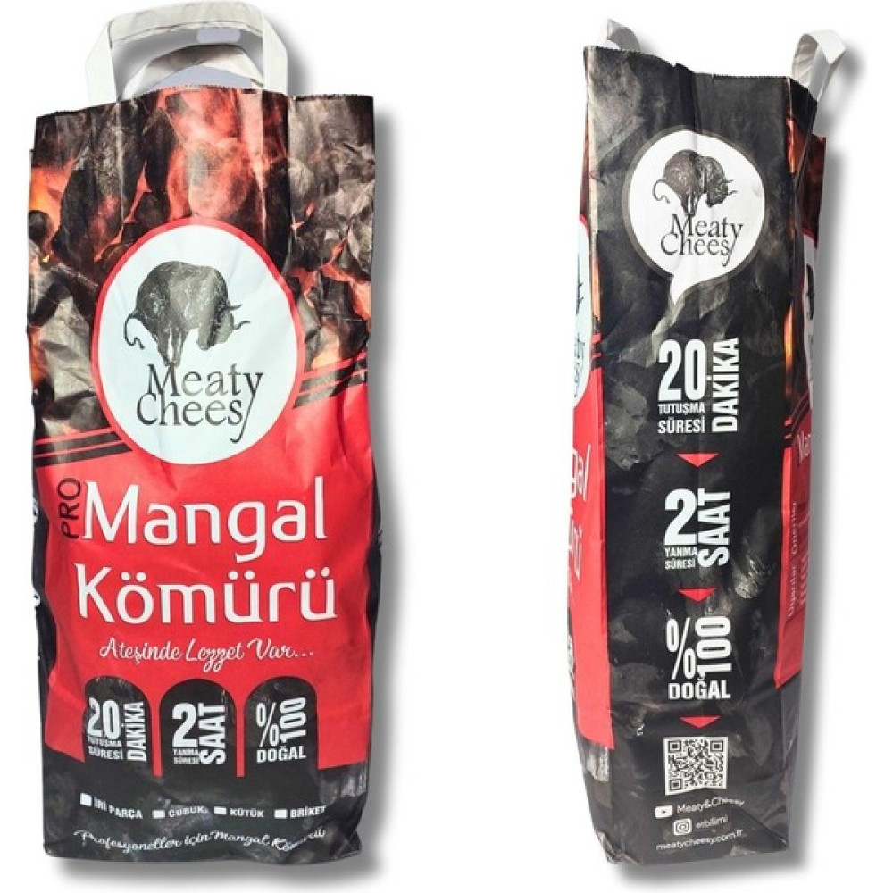 Meaty&cheesy Mix Bio Karbon Mangal & Barbekü Kömürü (Karışık) - 12 kg Mangal & Barbekü Malzemeleri Fiyatı