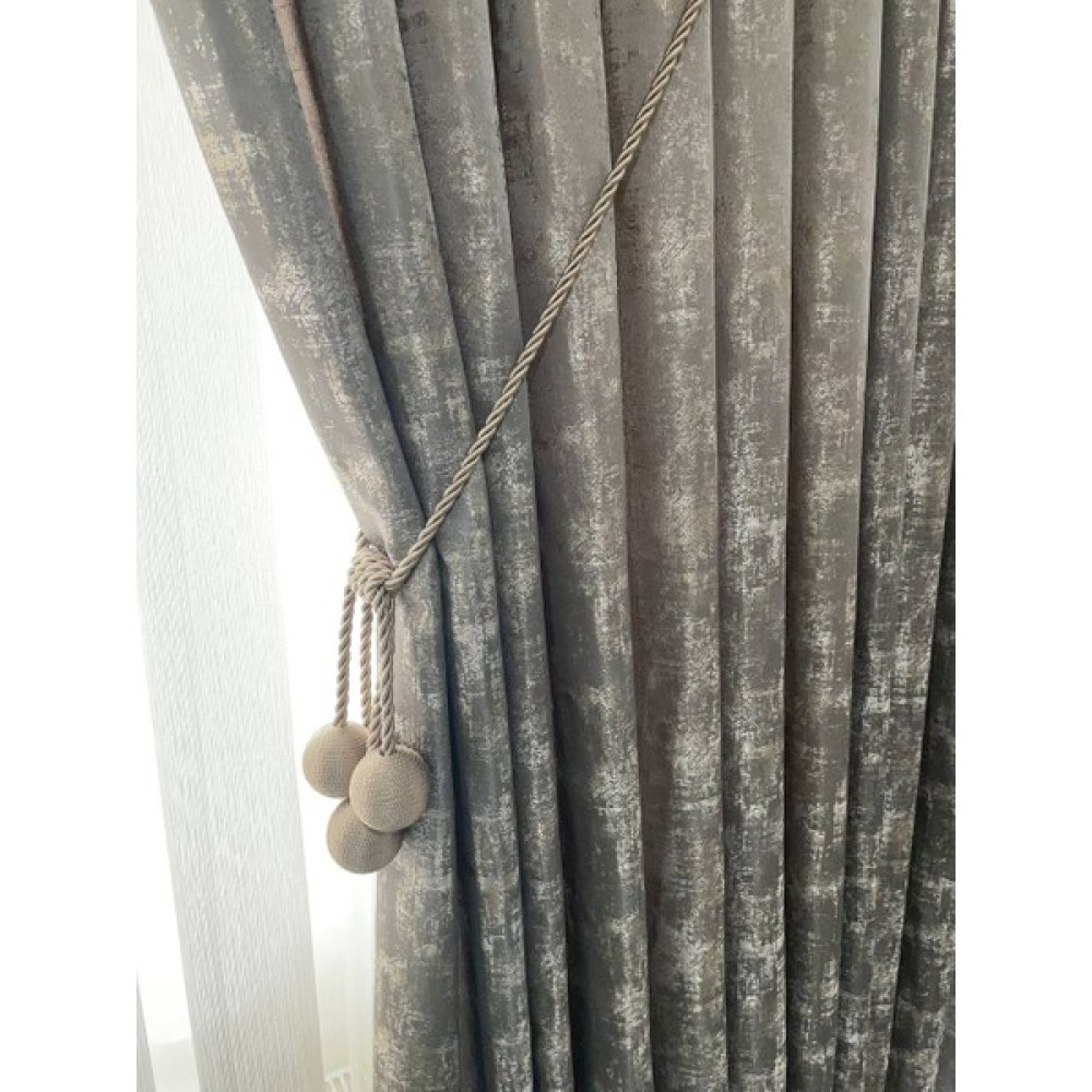 Mebelport Fon Jakar Perde Marble Desen Çift Kanat .sık Pileli(1 x 3) - 90 x 250 cm Fon Perde Fiyatı